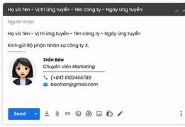 Cách Gửi Email Xin Việc Kèm Cv