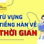 Tháng Năm Trong Tiếng Hàn